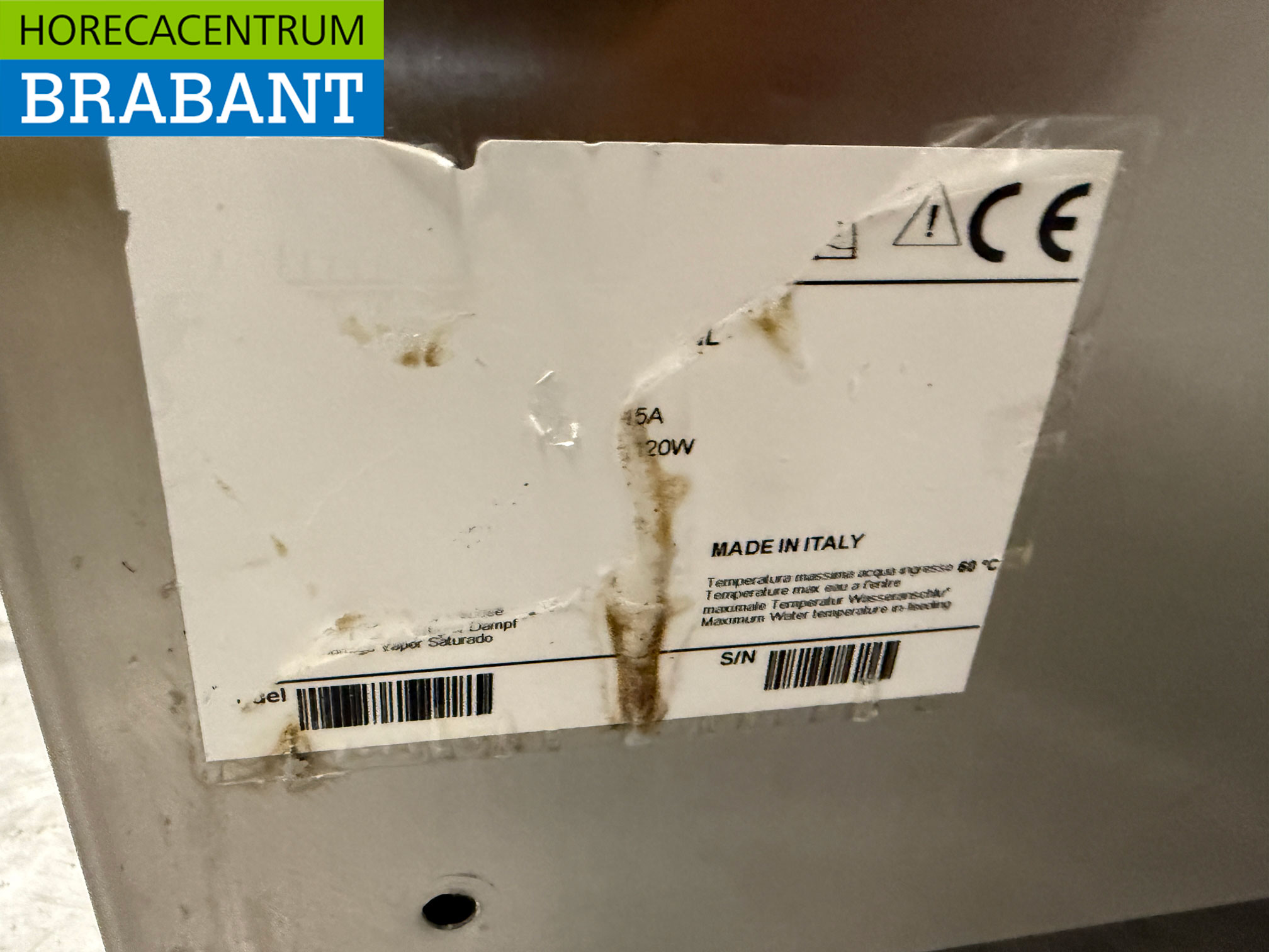 RVS Rhima DR60 Doorschuifvaatwasser 400V Horeca - Afbeelding 6