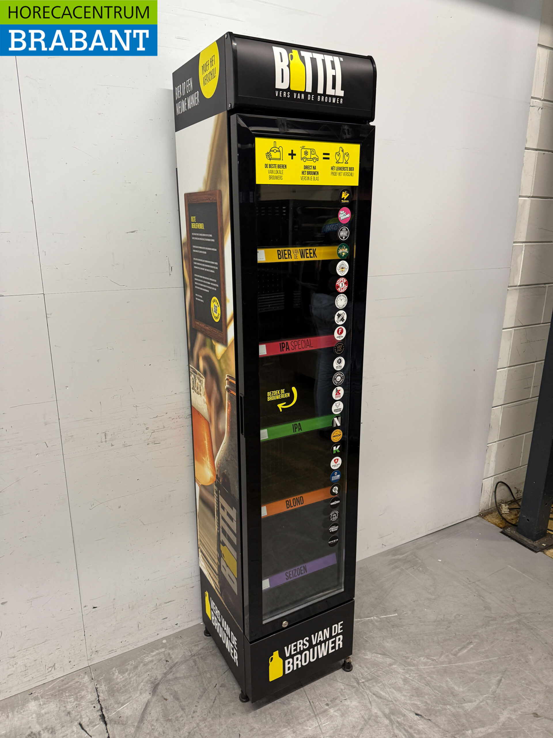 Gastro-Cool Glasdeurkoeling Koelkast Drankkoelkast Glazen deur 155 liter 230V Horeca - Afbeelding 2