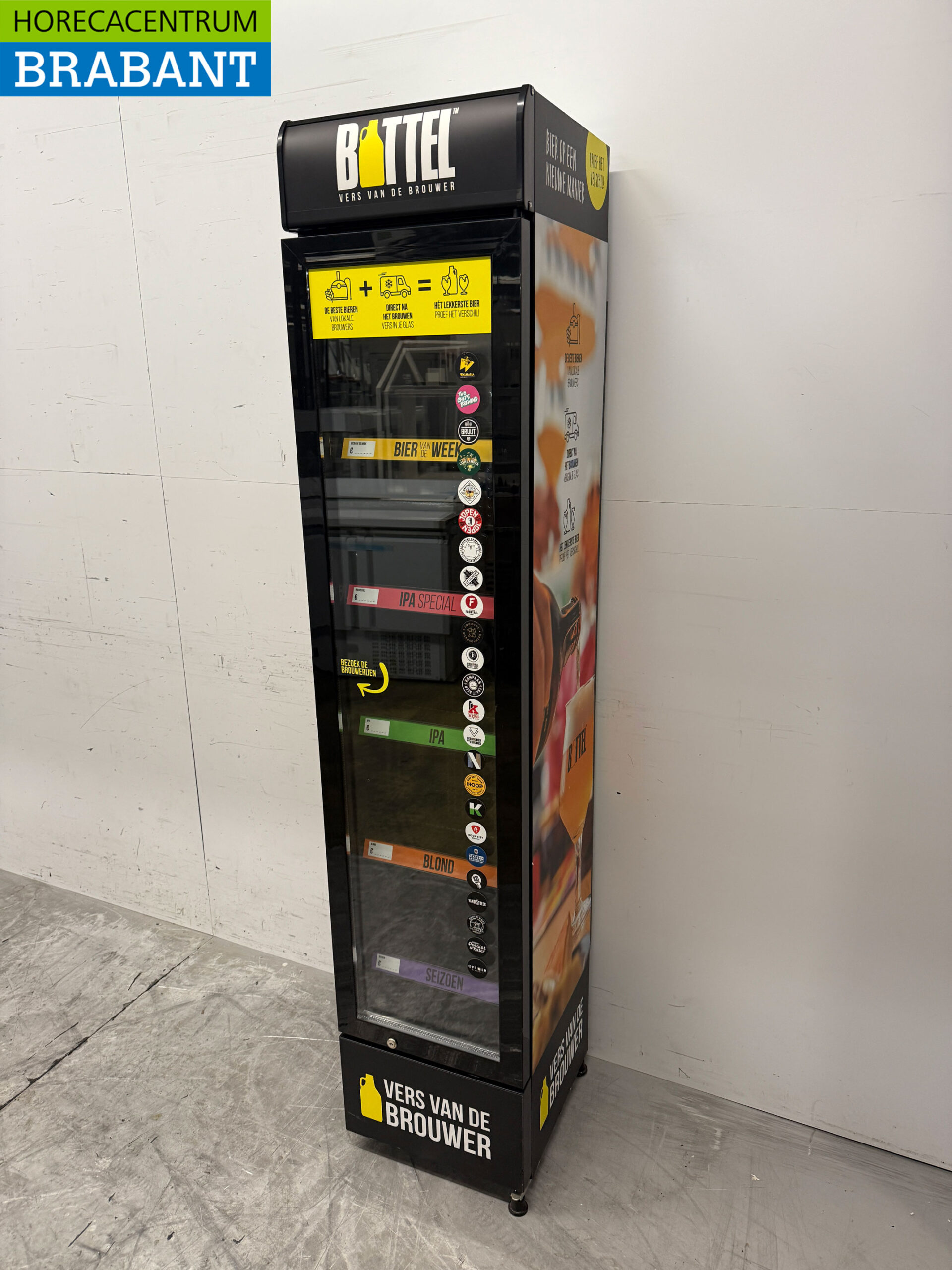 Gastro-Cool Glasdeurkoeling Koelkast Drankkoelkast Glazen deur 155 liter 230V Horeca - Afbeelding 3