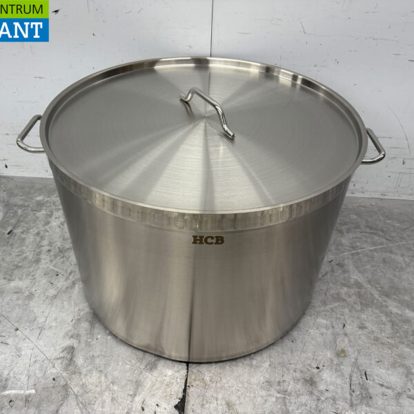 RVS Soeppan Kookpan Pan Inductie 60 x 40 cm 113 liter Horeca