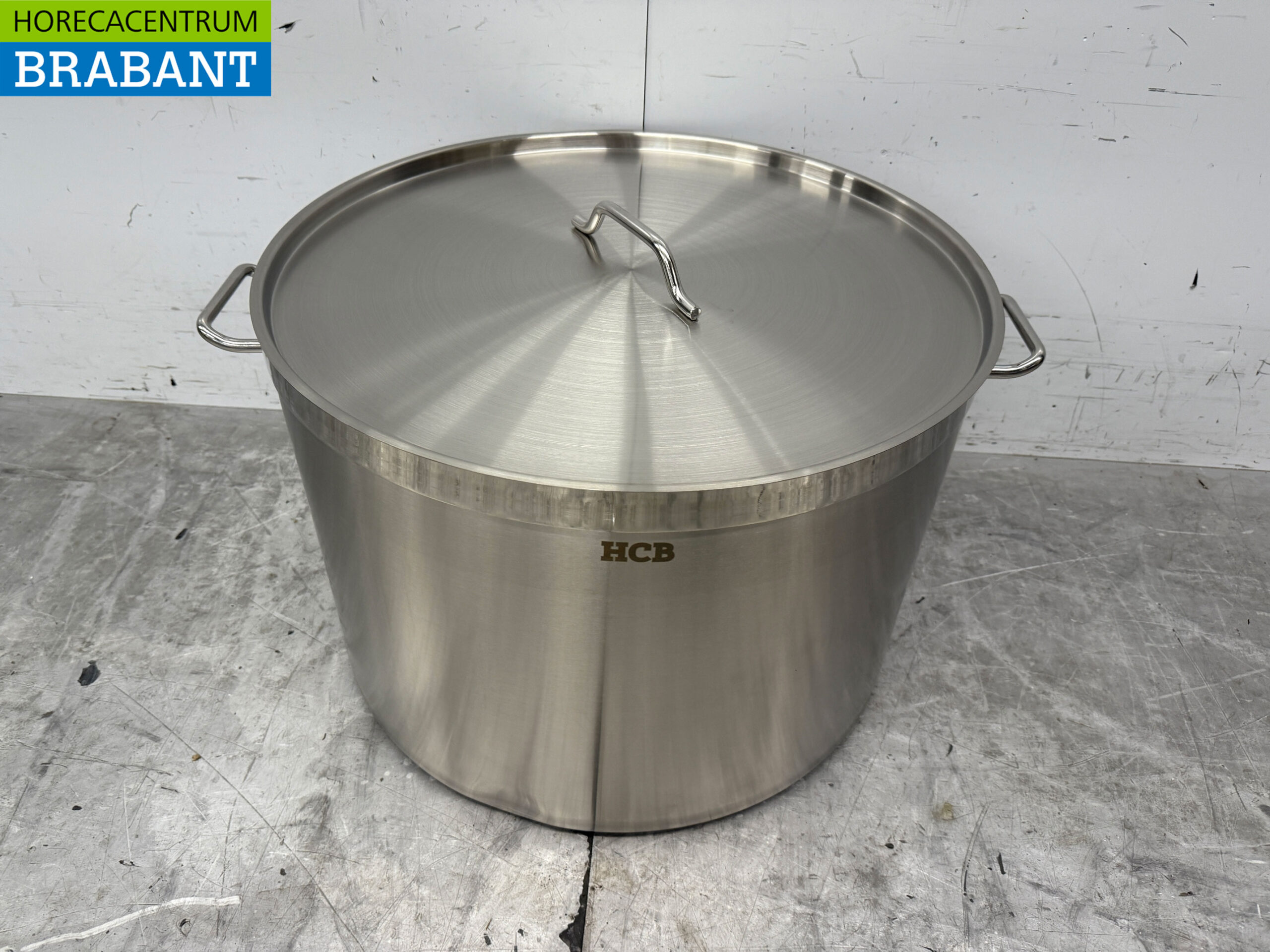 RVS Soeppan Kookpan Pan Inductie 60 x 40 cm 113 liter Horeca
