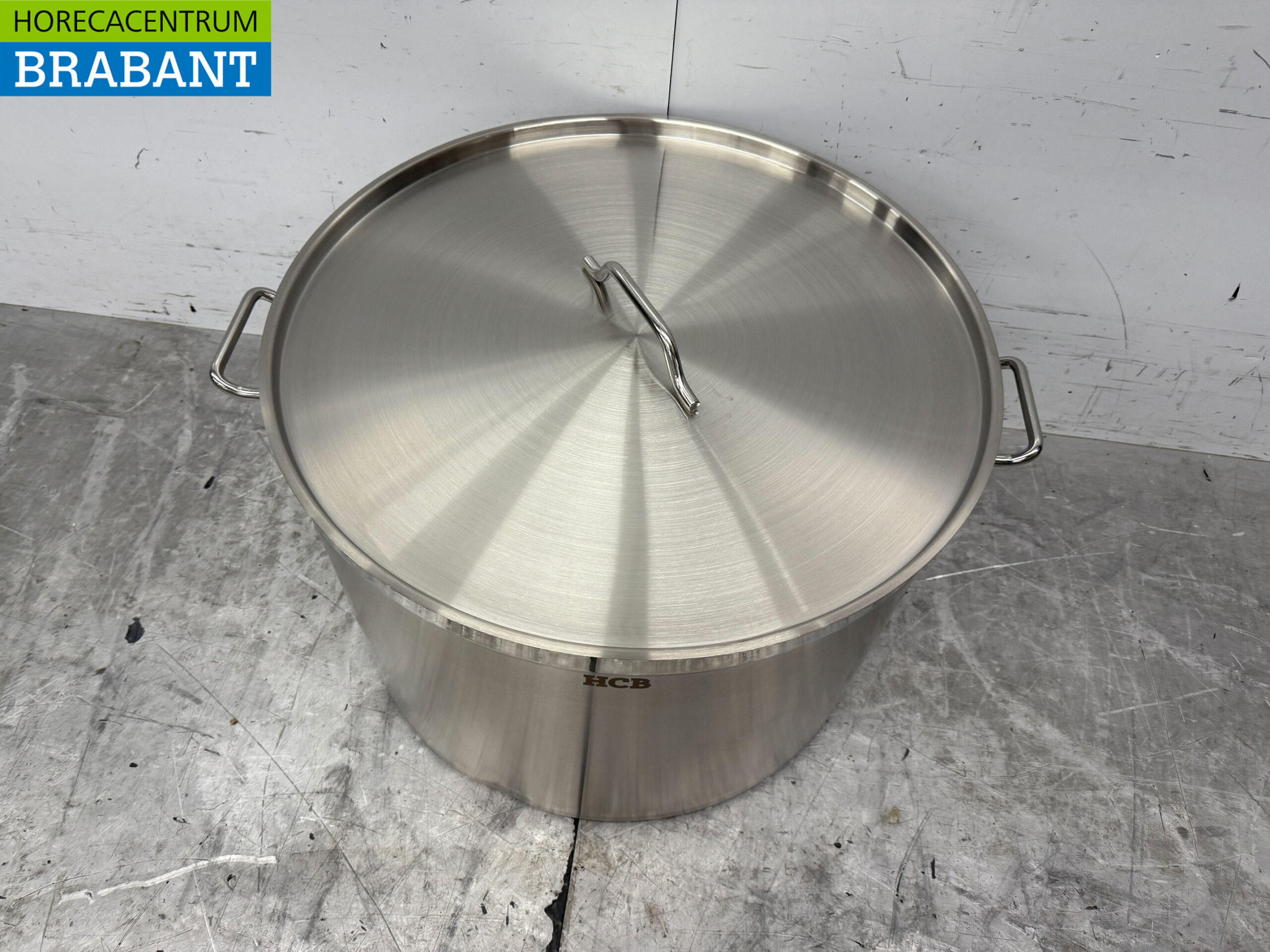 RVS Soeppan Kookpan Pan Inductie 60 x 40 cm 113 liter Horeca - Afbeelding 2
