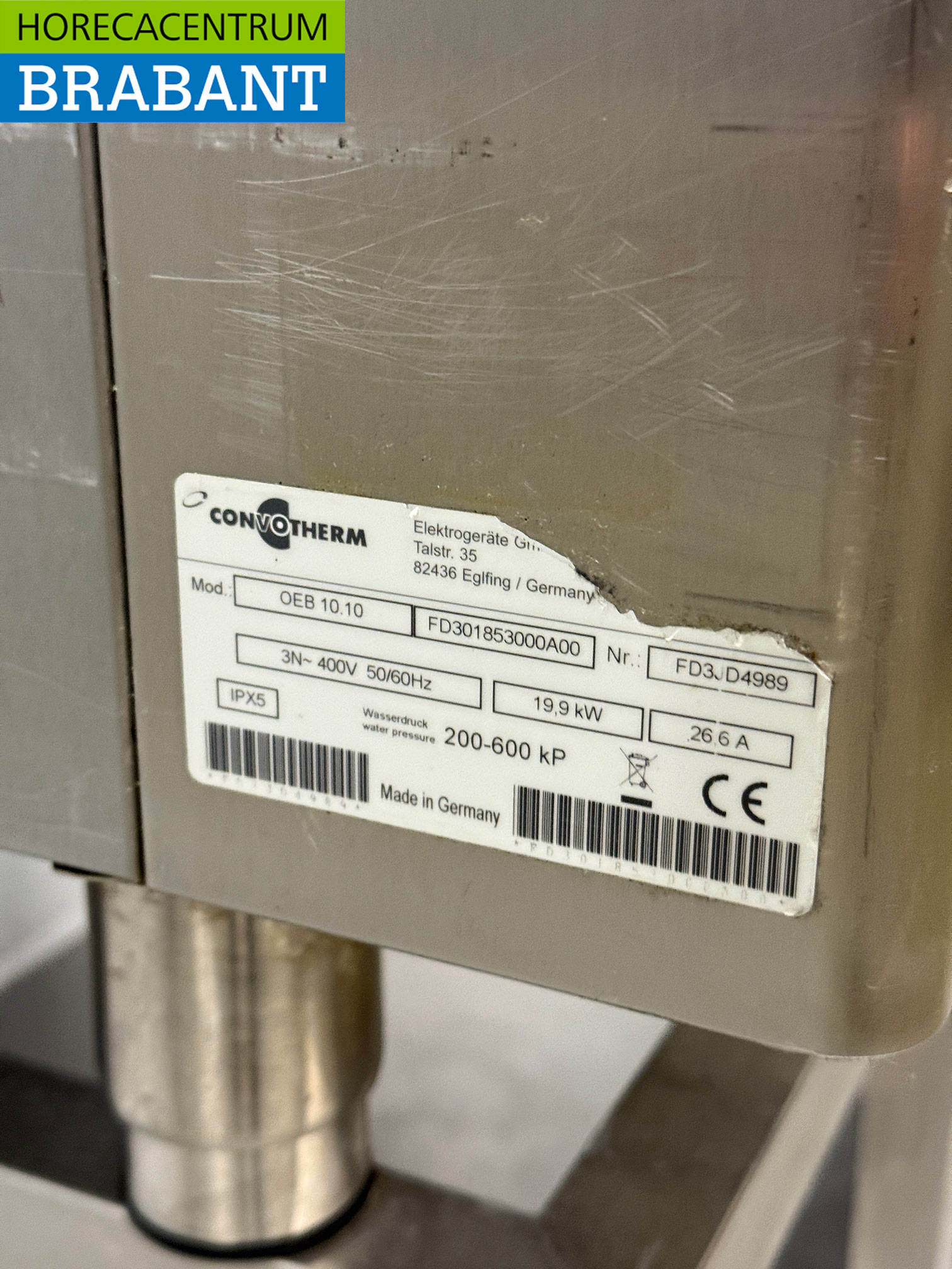 RVS Convotherm Combisteamer 11 x 1/1 GN 400V Horeca - Afbeelding 8