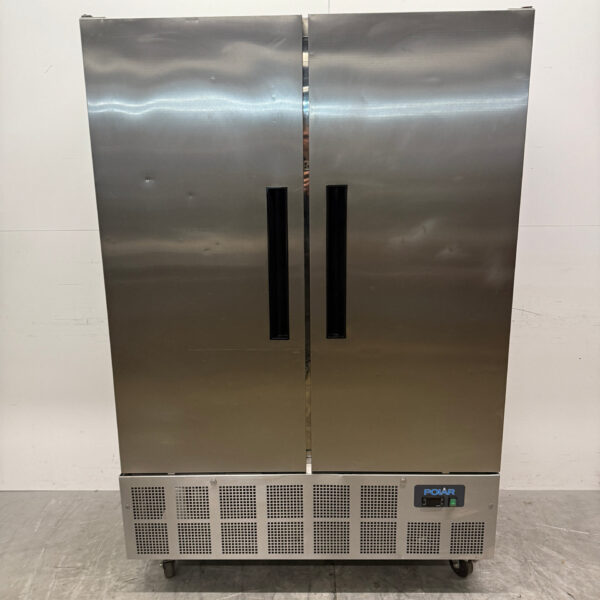 RVS Polar Dubbeldeurs Verrijdbare Koeling 960 liter 230V Horeca