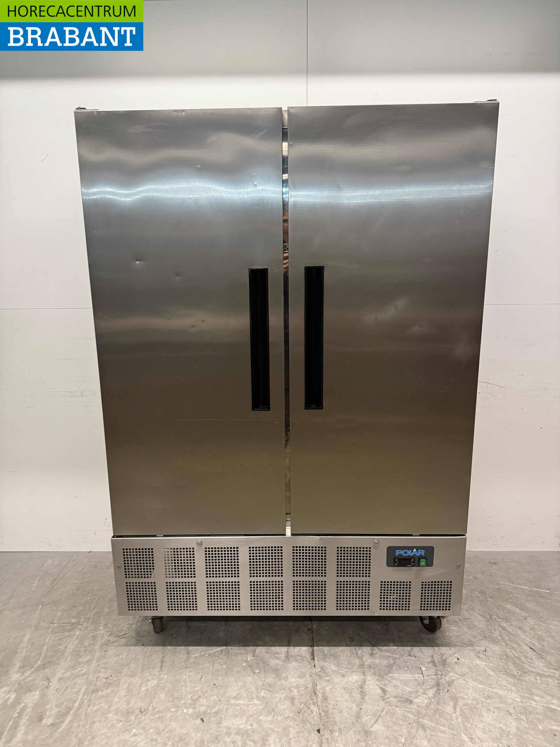 RVS Polar Dubbeldeurs Verrijdbare Koeling 960 liter 230V Horeca