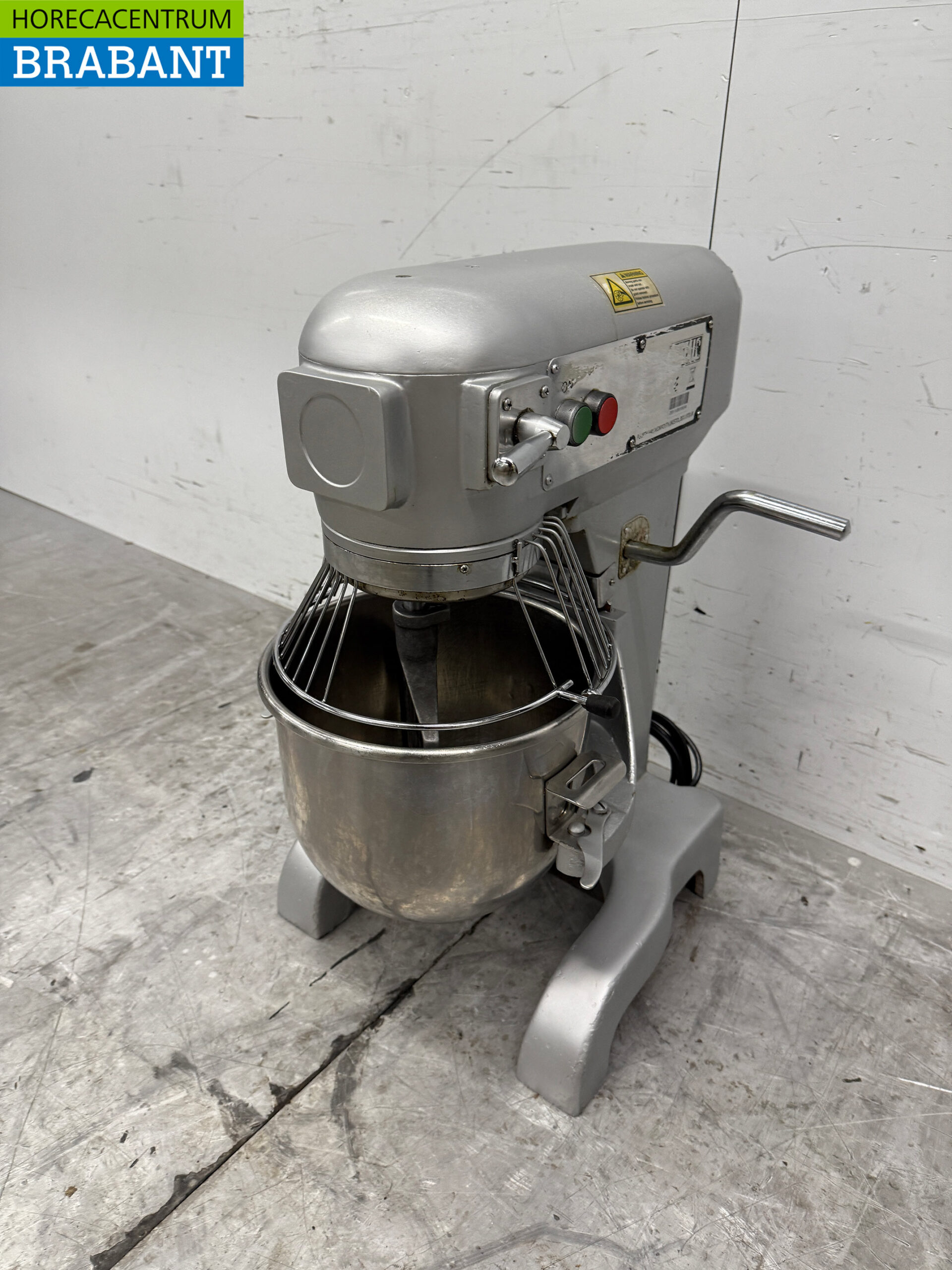 Buffalo Planeetmenger Menger RVS kuip 10 liter 230V Horeca - Afbeelding 2