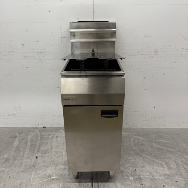 RVS Profinox Friteuse 21 liter GAS Horeca