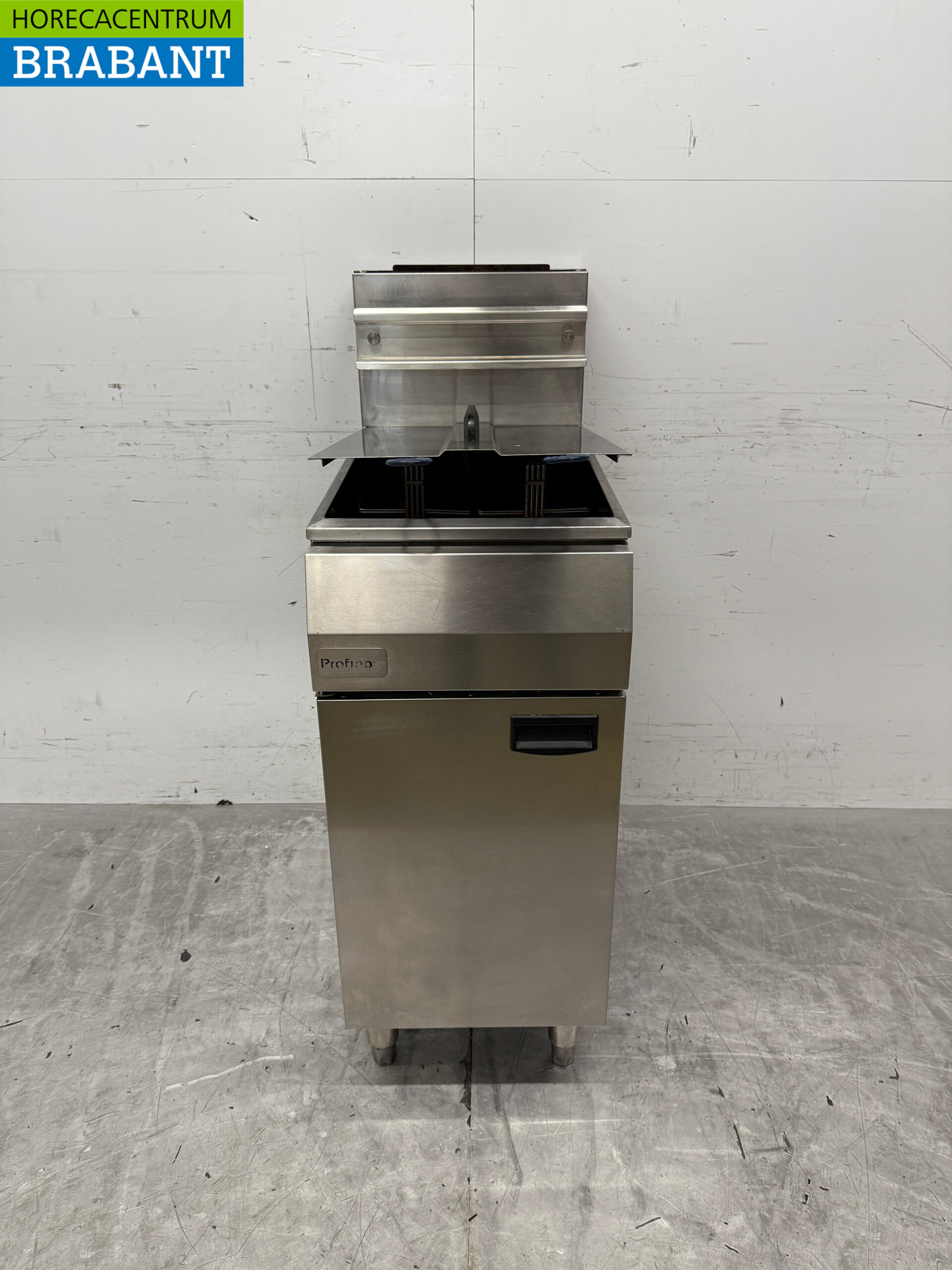 RVS Profinox Friteuse 21 liter GAS Horeca