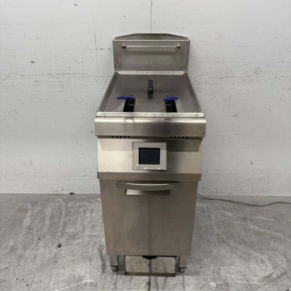 RVS Fry Logic FLS 300 Friteuse 22 liter GAS + 230V Horeca