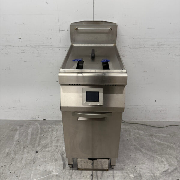 RVS Fry Logic FLS 300 Friteuse 22 liter GAS + 230V Horeca