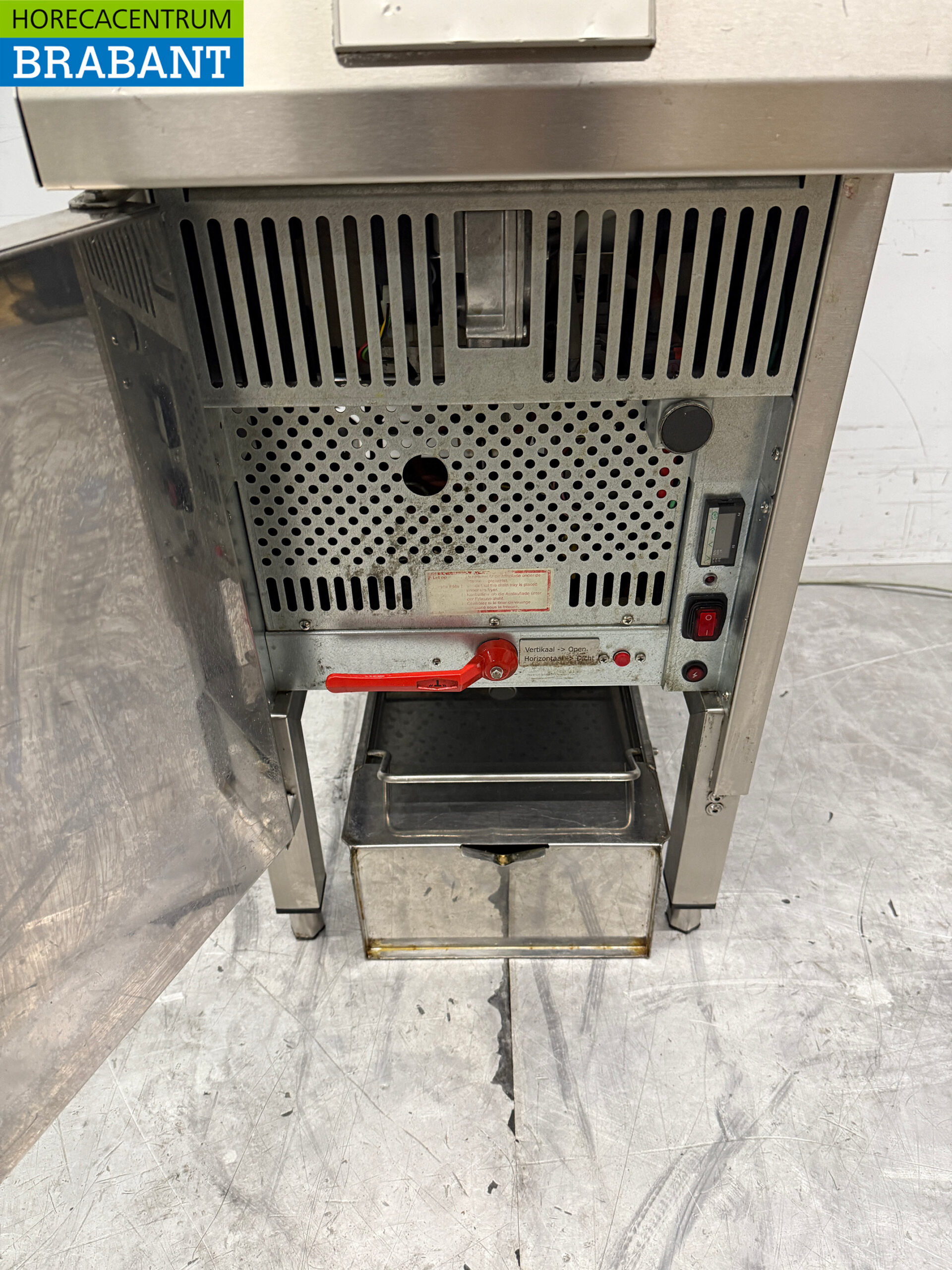 RVS Fry Logic FLS 300 Friteuse 22 liter GAS + 230V Horeca - Afbeelding 6