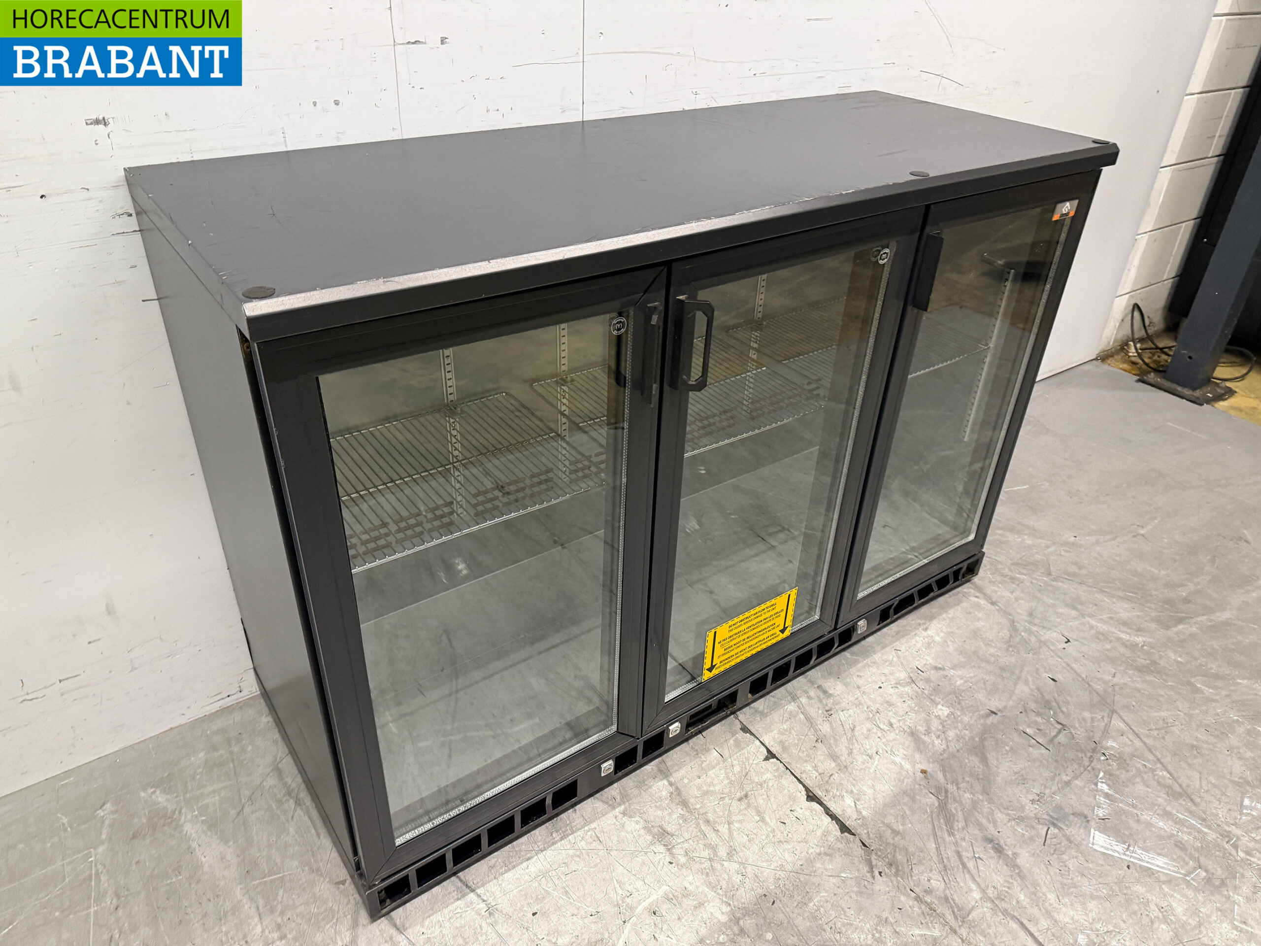 Gamko Barkoeling 3 Glazen Klapdeuren 135 cm 230V Horeca - Afbeelding 3