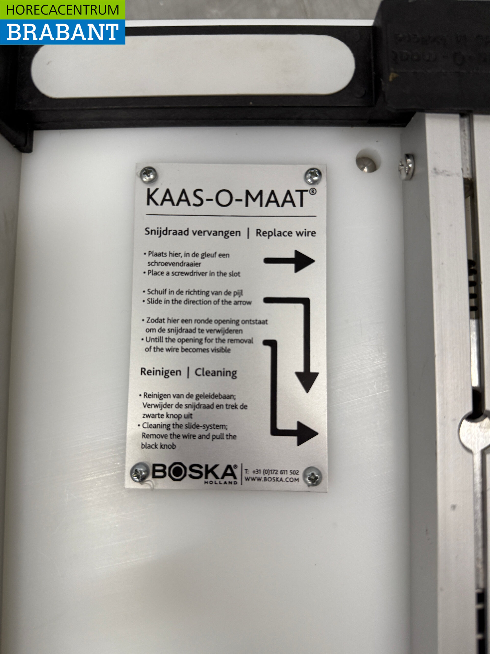 Boska Boska Kaas-O-Maat kaassnijmachine snijmachine Horeca - Afbeelding 4