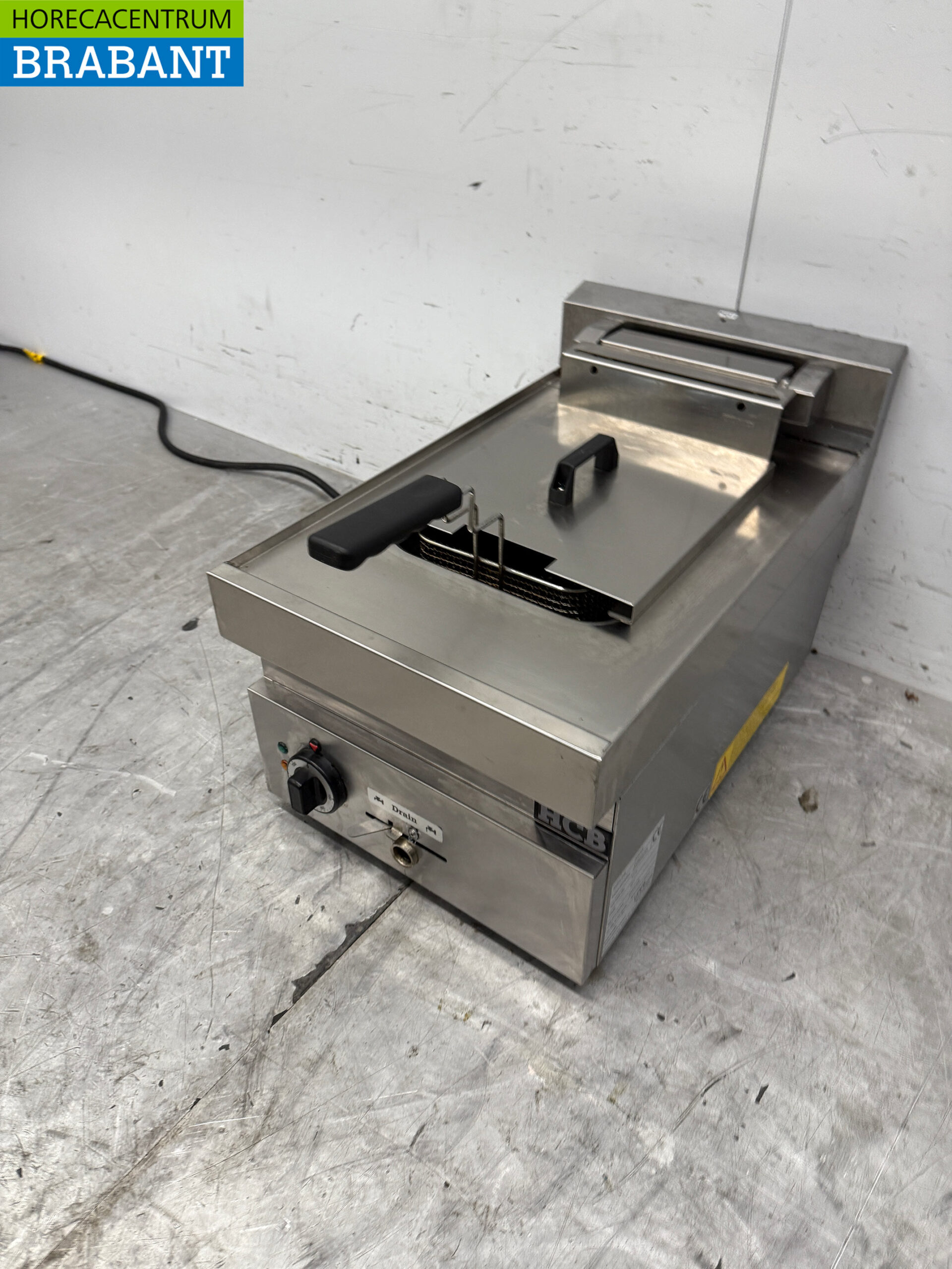 RVS Friteuse Frituur 10 liter 400V Horeca - Afbeelding 2