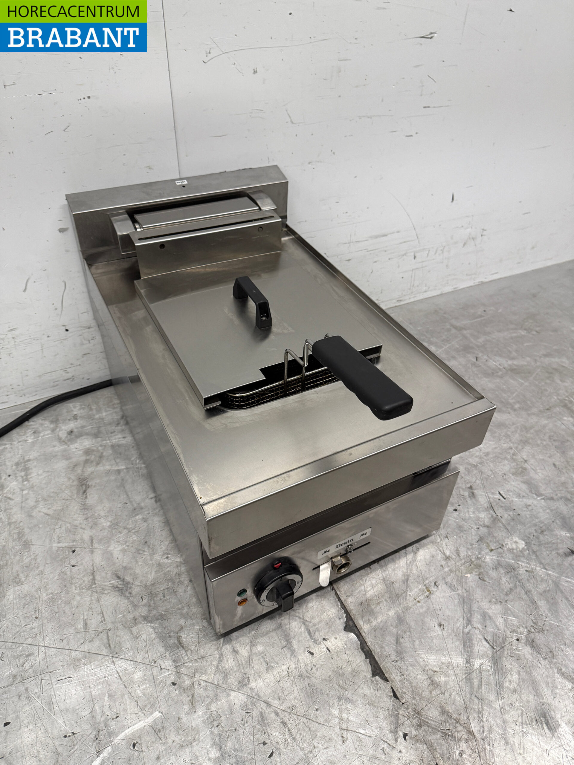 RVS Friteuse Frituur 10 liter 400V Horeca - Afbeelding 3