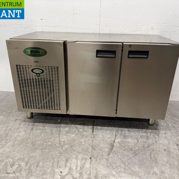RVS Foster Koelwerkbank 2 deuren 142 cm 230V Horeca
