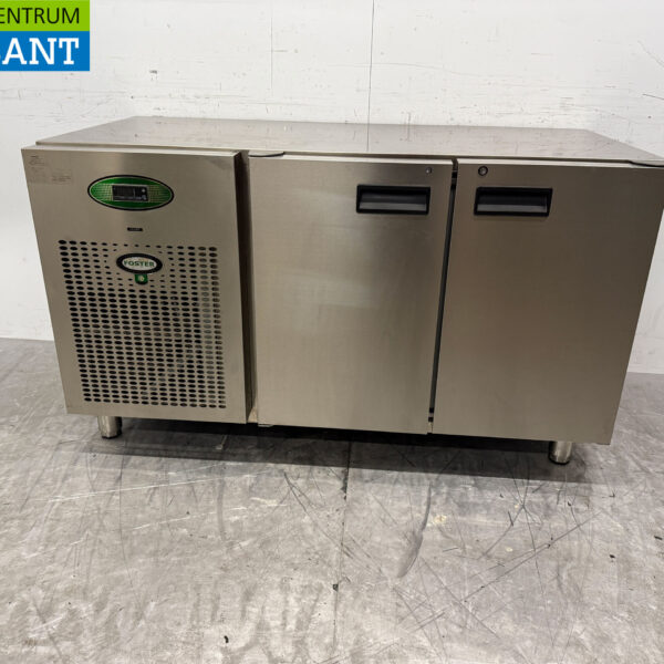 RVS Foster Koelwerkbank 2 deuren 142 cm 230V Horeca