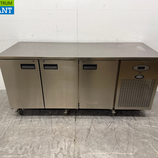 RVS Foster Verrijdbare Koelwerkbank 3 deuren 186,5 cm 230V Horeca