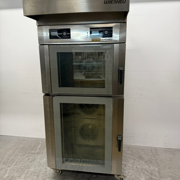 RVS Wiesheu Heteluchtoven winkeloven oven 60 x 40 cm 400V Horeca