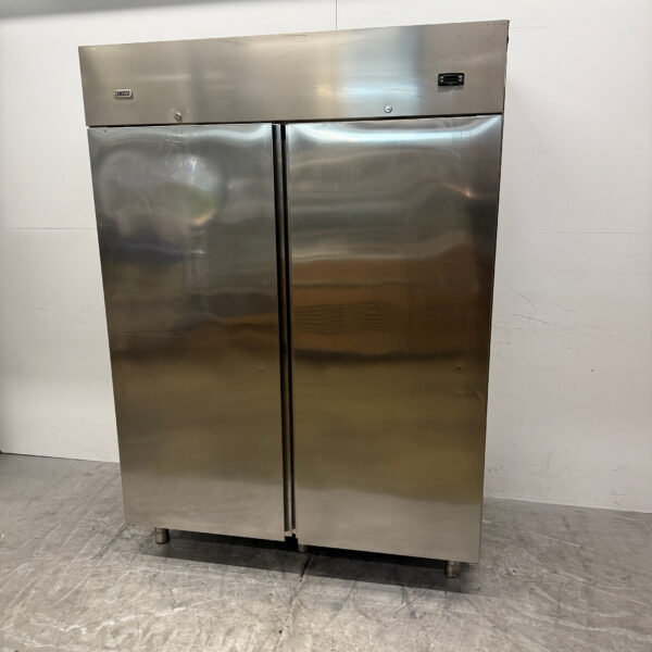 RVS Zanussi Dubbeldeurs Koeling 1300 liter 230V Horeca