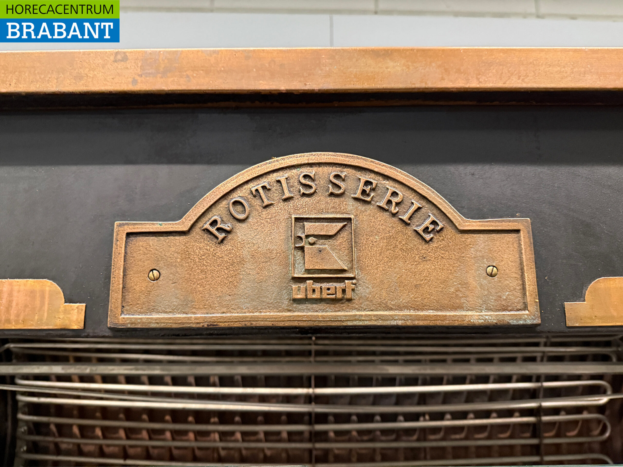 Ubert FF36 E Verticale Kippengrill Grill 6 spiezen 400V Horeca - Afbeelding 5