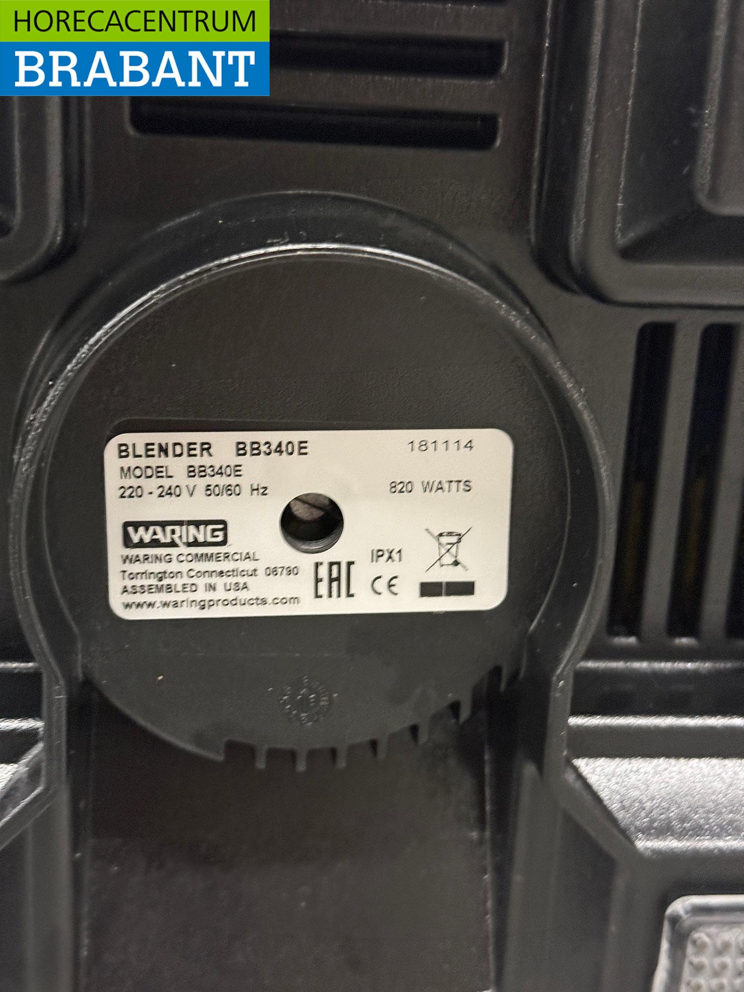 Waring Commercial Blade Blender 1,4 liter 230V Horeca - Afbeelding 5