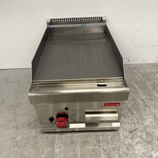 RVS Gastro M Gladde Bakplaat Grillplaat 40 cm GAS Horeca