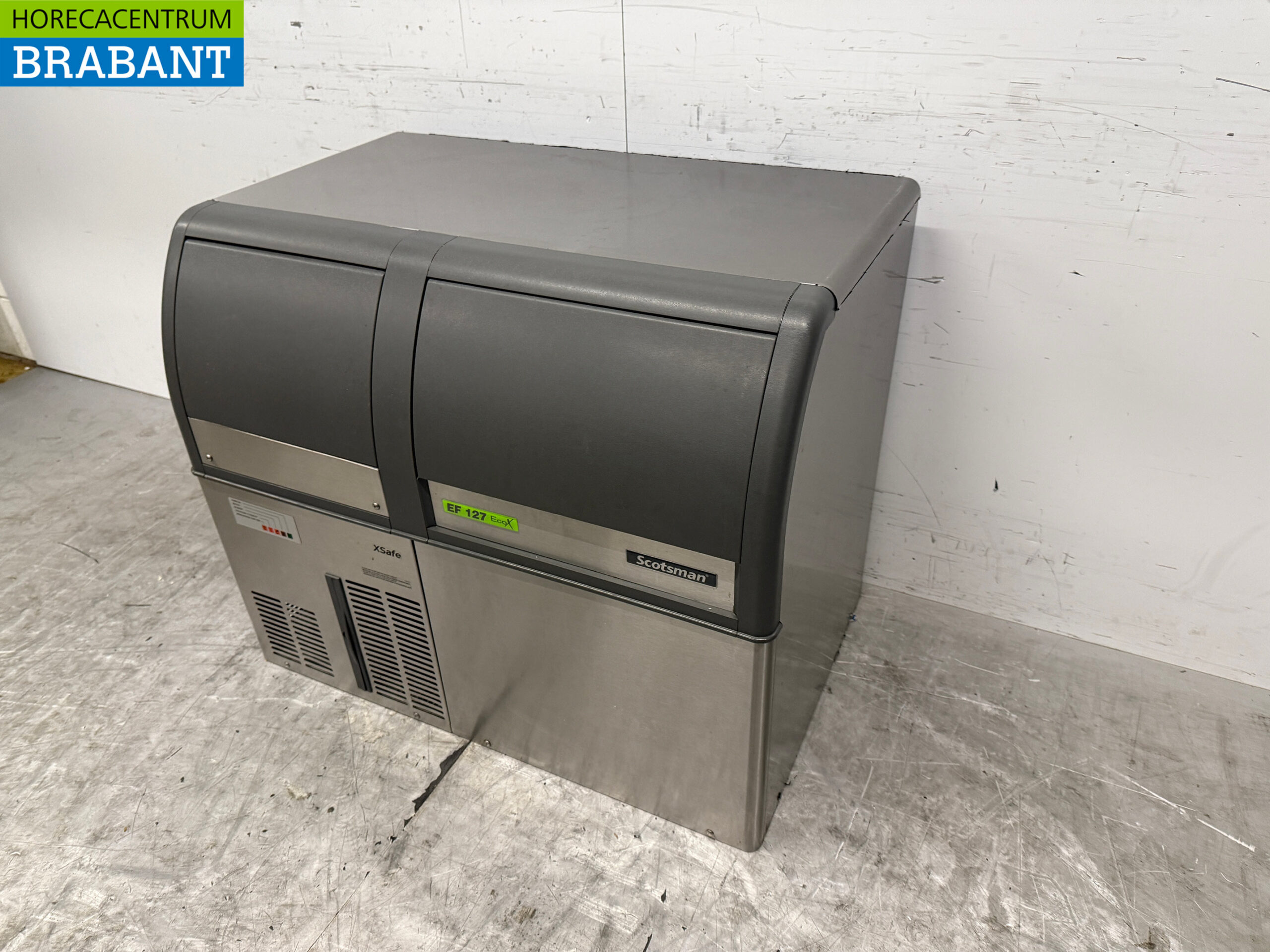 RVS Scotsman Schilferijsmachine 127 kg per dag 40 kg bunker 230V Horeca - Afbeelding 2