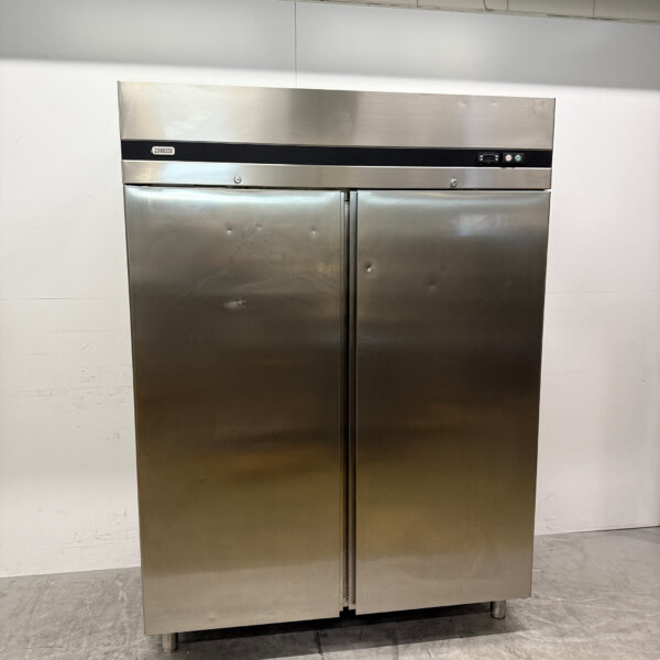 RVS Zanussi Dubbeldeurs Koeling 1400 liter 230V Horeca