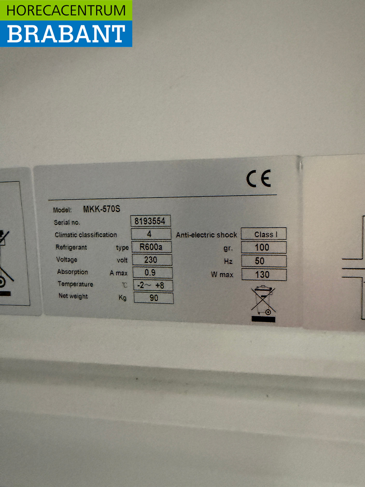 RVS Maxxfrost Koeling 476 liter 230V Horeca - Afbeelding 5