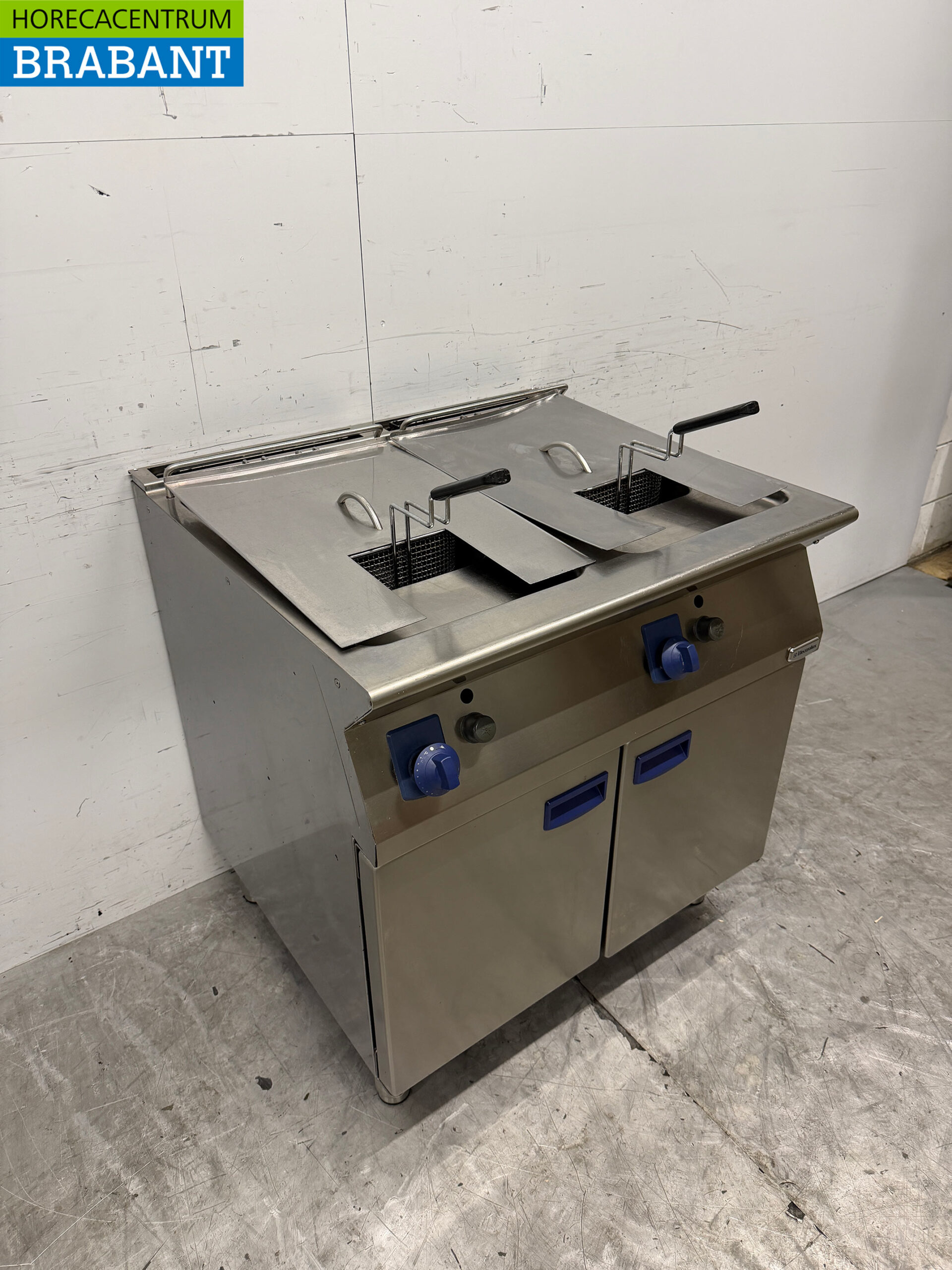 RVS Electrolux Dubbele Friteuse 2 x 7 liter GAS Horeca - Afbeelding 3