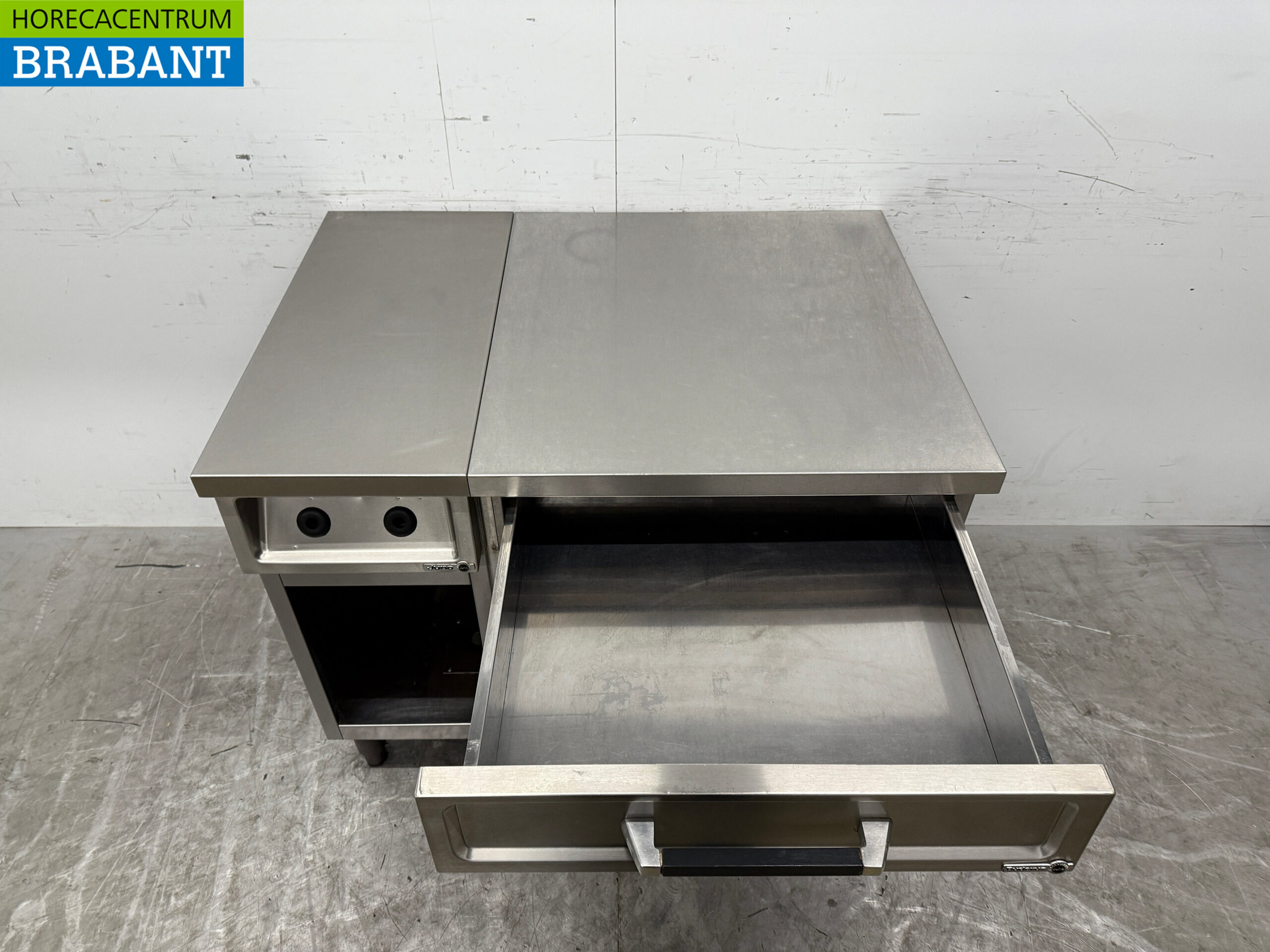 RVS Juno Werkunit met lade 105 cm Horeca - Afbeelding 4