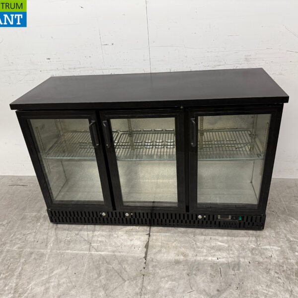 Maxima Barkoeling 3 Glazen Klapdeuren 135 cm 230V Horeca