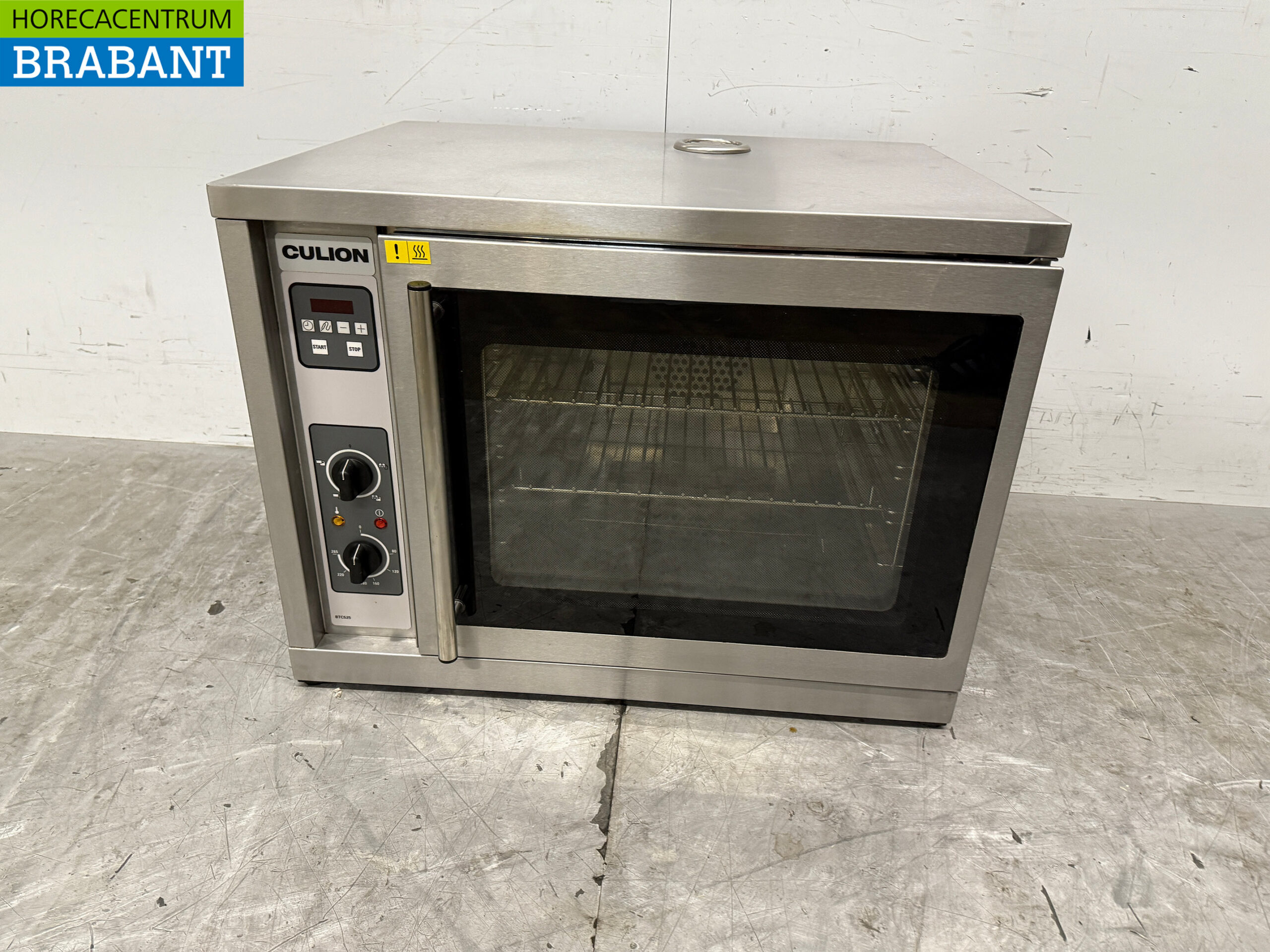 RVS Culion Heteluchtoven met grillfunctie 4 x 41/31 cm 230V Horeca