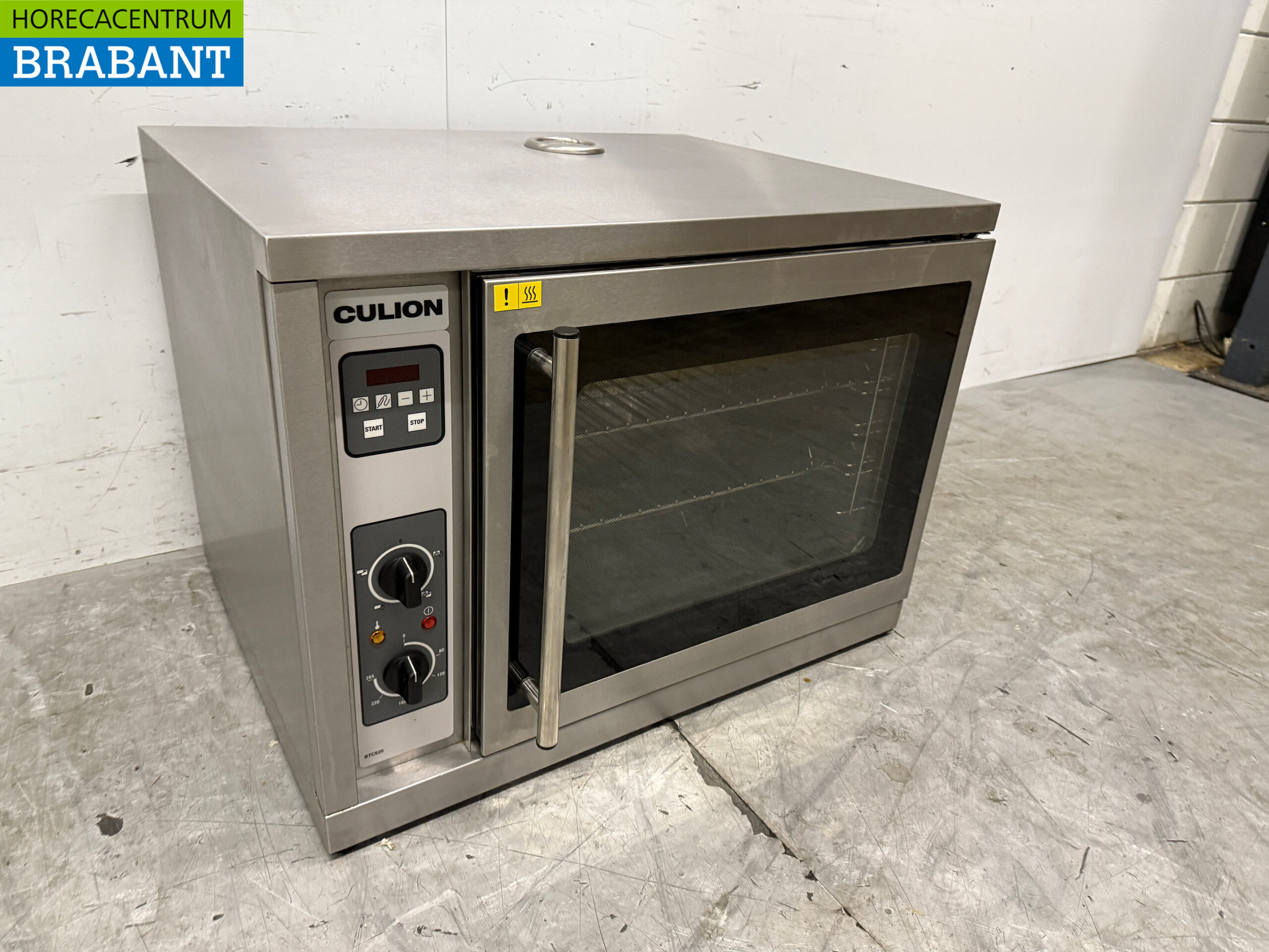 RVS Culion Heteluchtoven met grillfunctie 4 x 41/31 cm 230V Horeca - Afbeelding 3