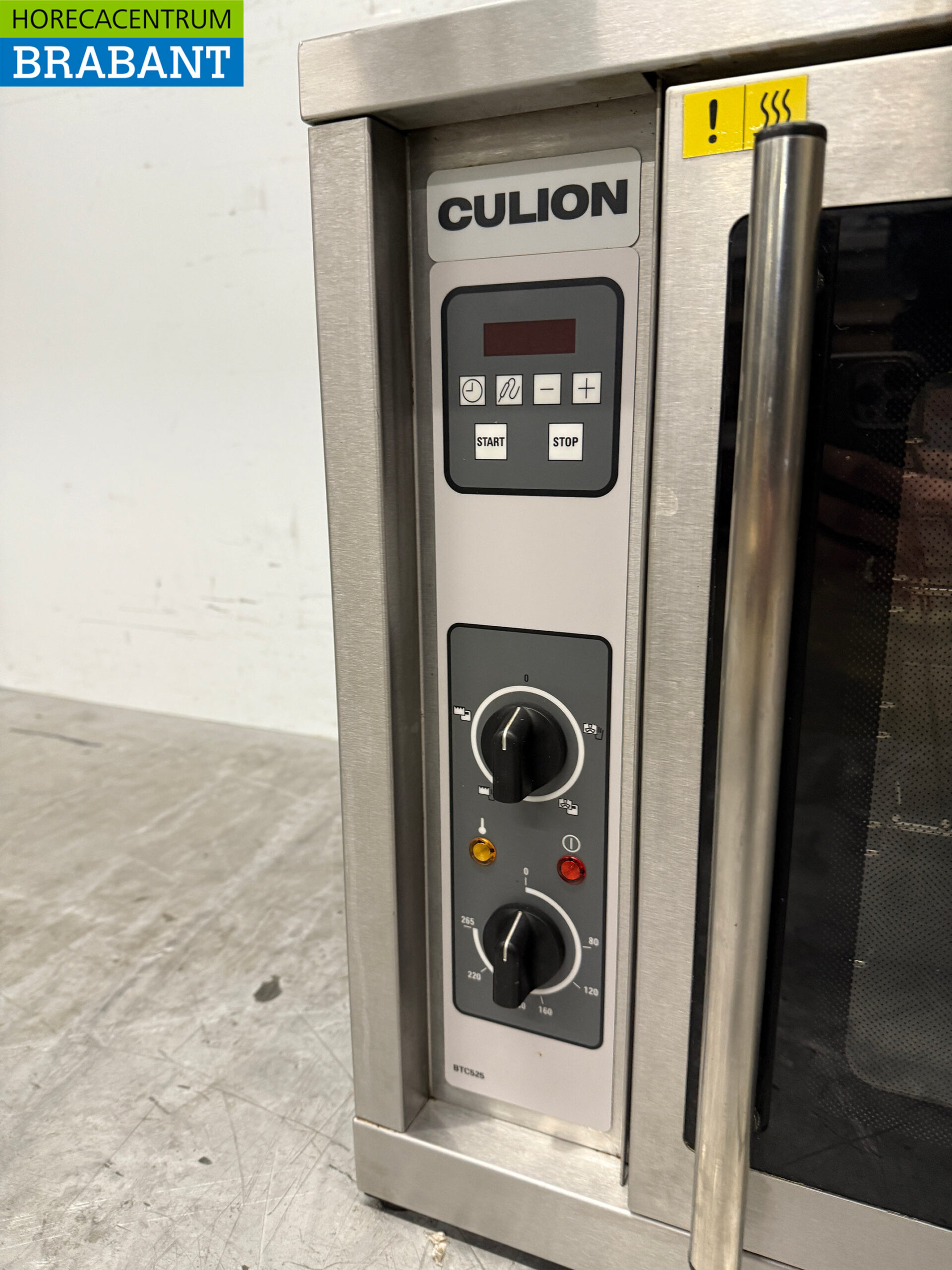 RVS Culion Heteluchtoven met grillfunctie 4 x 41/31 cm 230V Horeca - Afbeelding 4