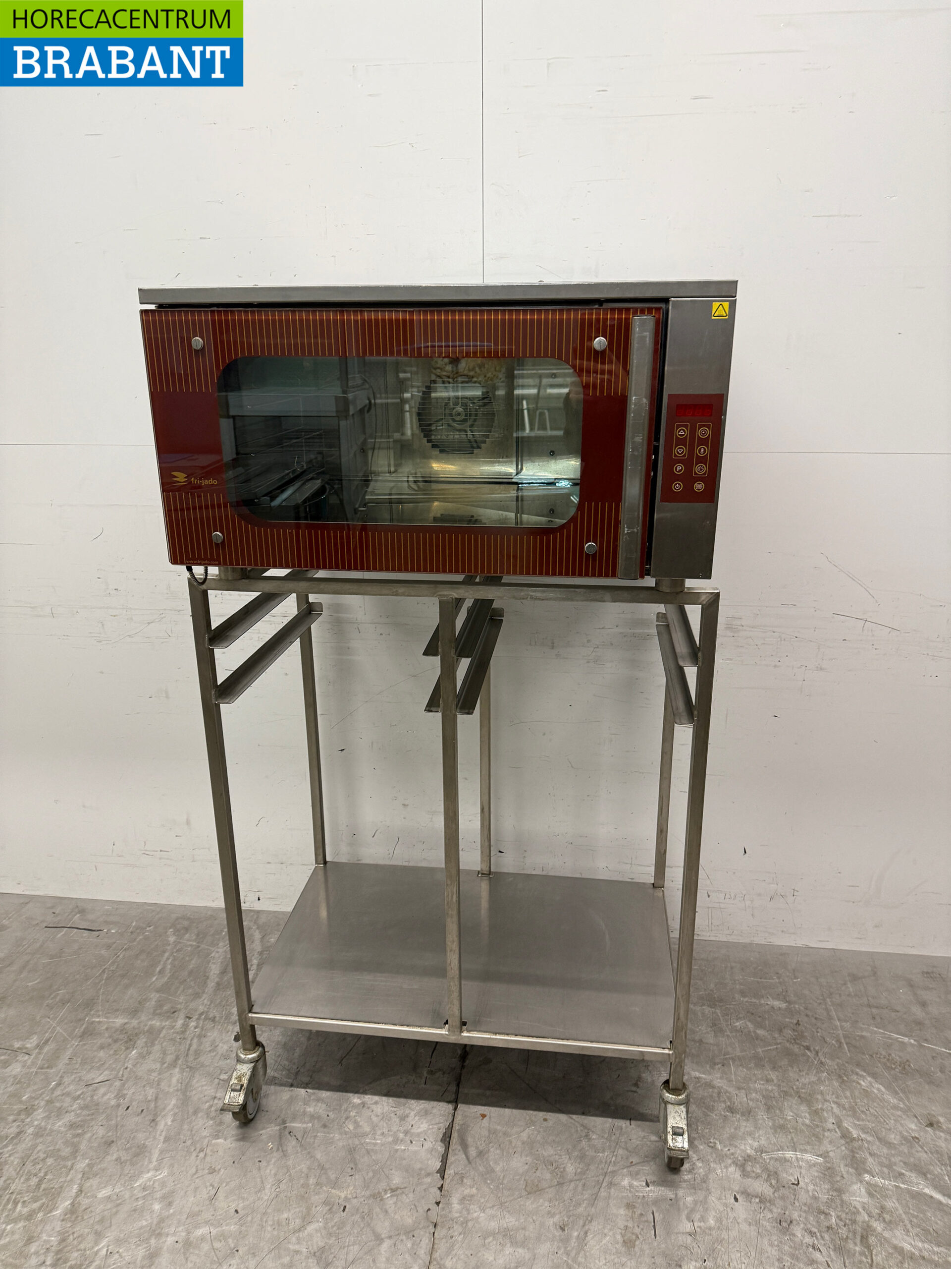 RVS Fri-Jado Heteluchtoven Oven 3 x 60/40 cm 230V Horeca