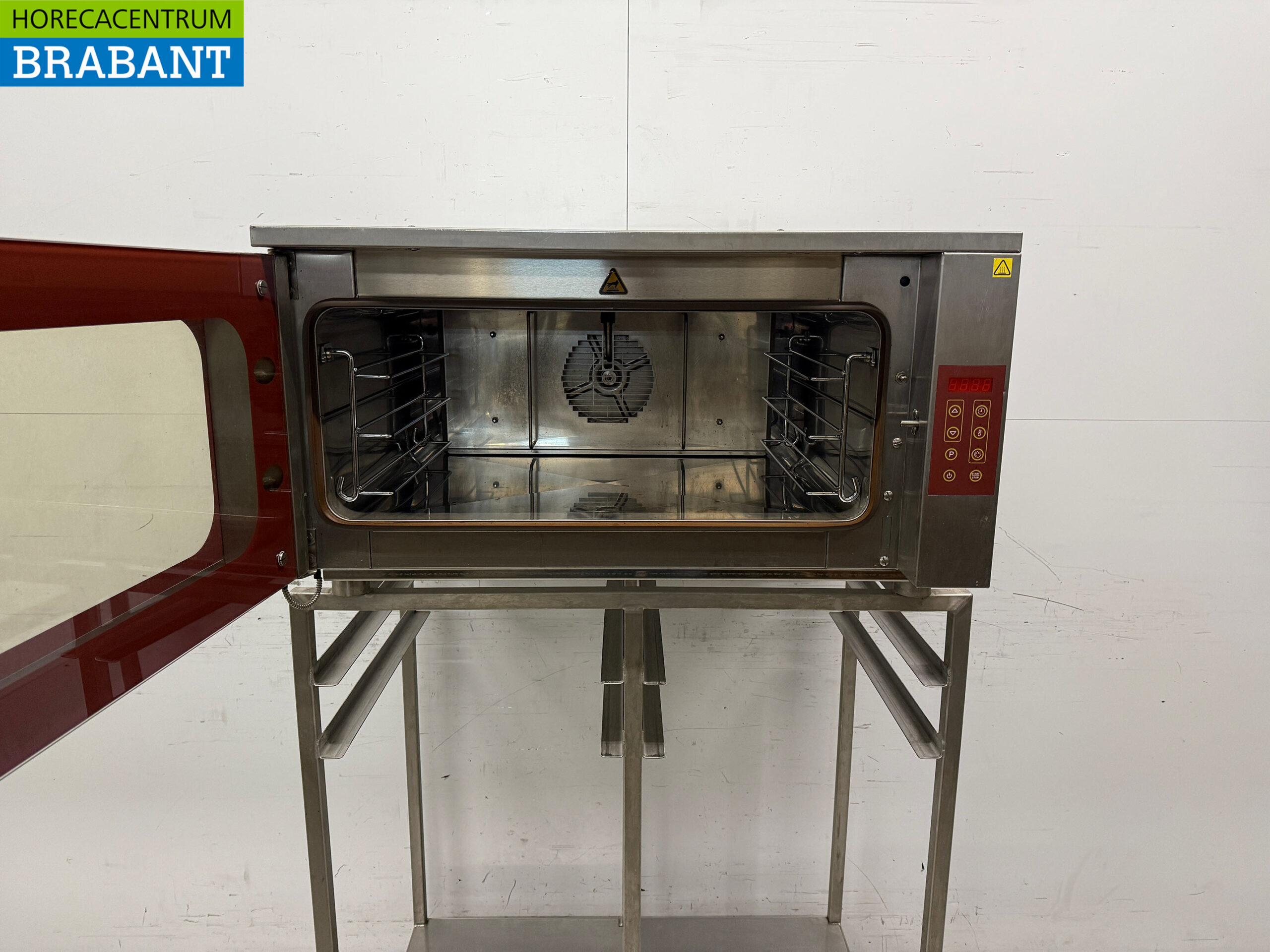 RVS Fri-Jado Heteluchtoven Oven 3 x 60/40 cm 230V Horeca - Afbeelding 4