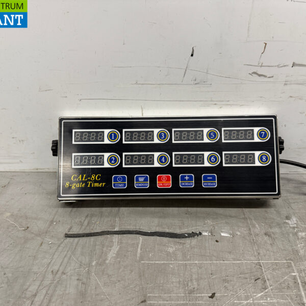 RVS Digitale Kookwekker 8 kanalen 230V Horeca