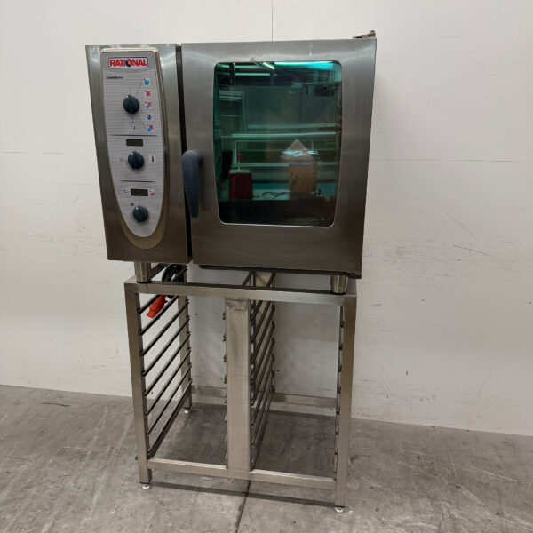 RVS Rational Combimaster Combisteamer Steamer CM 61 6 x 1/1 GN 400V Horeca