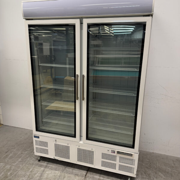Polar Glasdeurvrieskast Vrieskast met glazen deuren 920 liter 230V Horeca