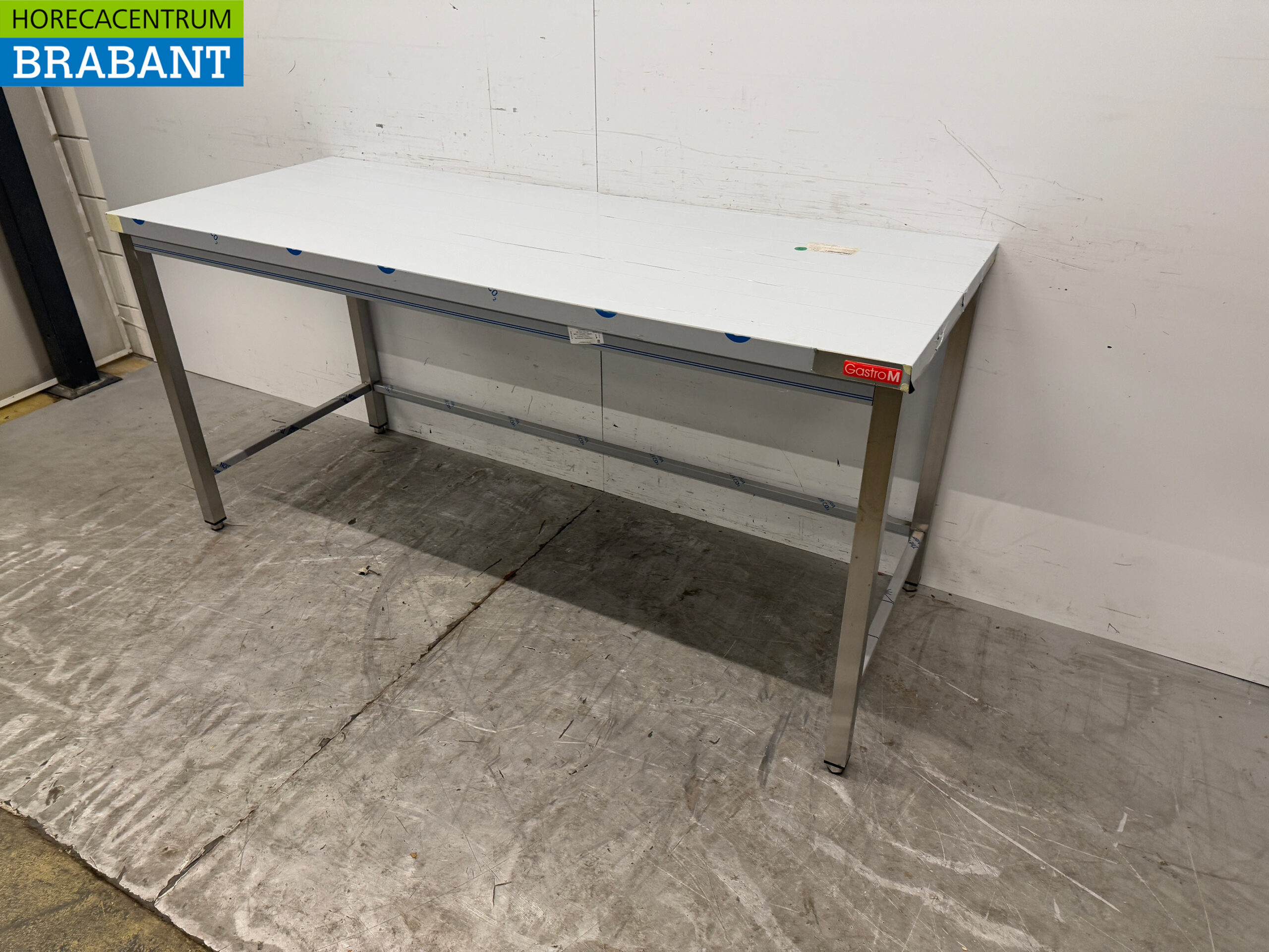 RVS Gastro M Werktafel 180 x 70 x 86 cm Horeca - Afbeelding 2