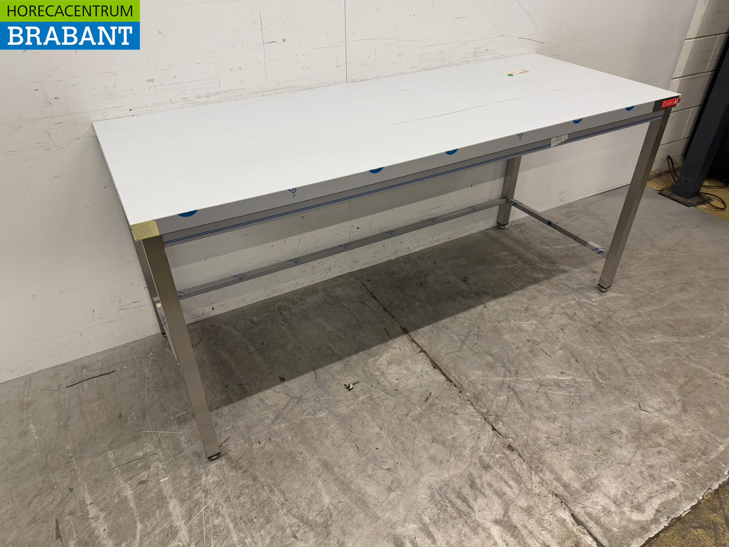 RVS Gastro M Werktafel 180 x 70 x 86 cm Horeca - Afbeelding 3