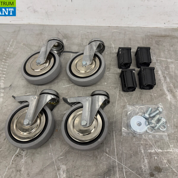 Gastro M set van 4 wielen PVC