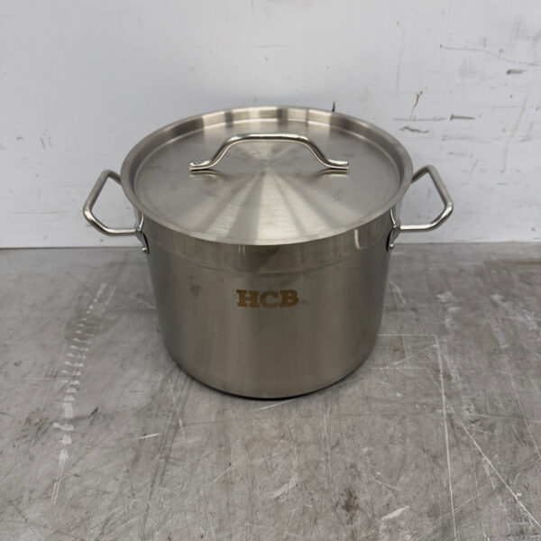 RVS HCB Soeppan Kookpan Pan Inductie 20 x 12 cm 4 liter Horeca