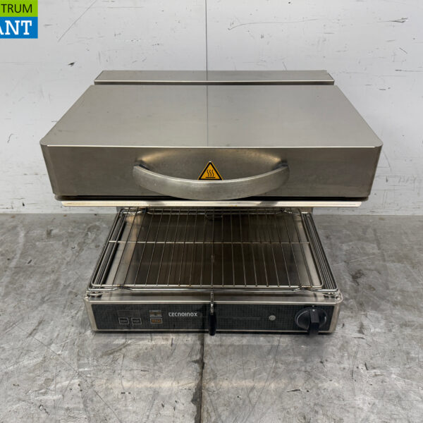 RVS Tecnoinox Keramische salamander 60 cm 400V Horecca