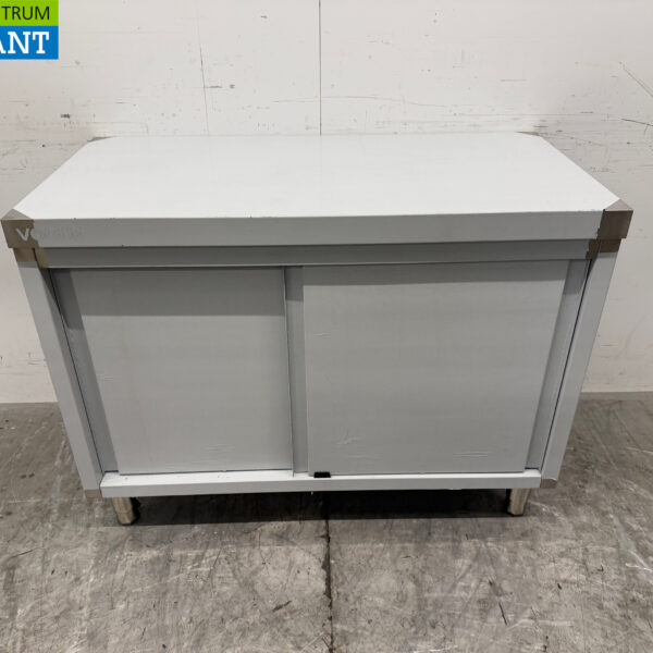 RVS Vogue Werkkast 2 Schuifdeuren 120 x 60 x 90 cm Horeca