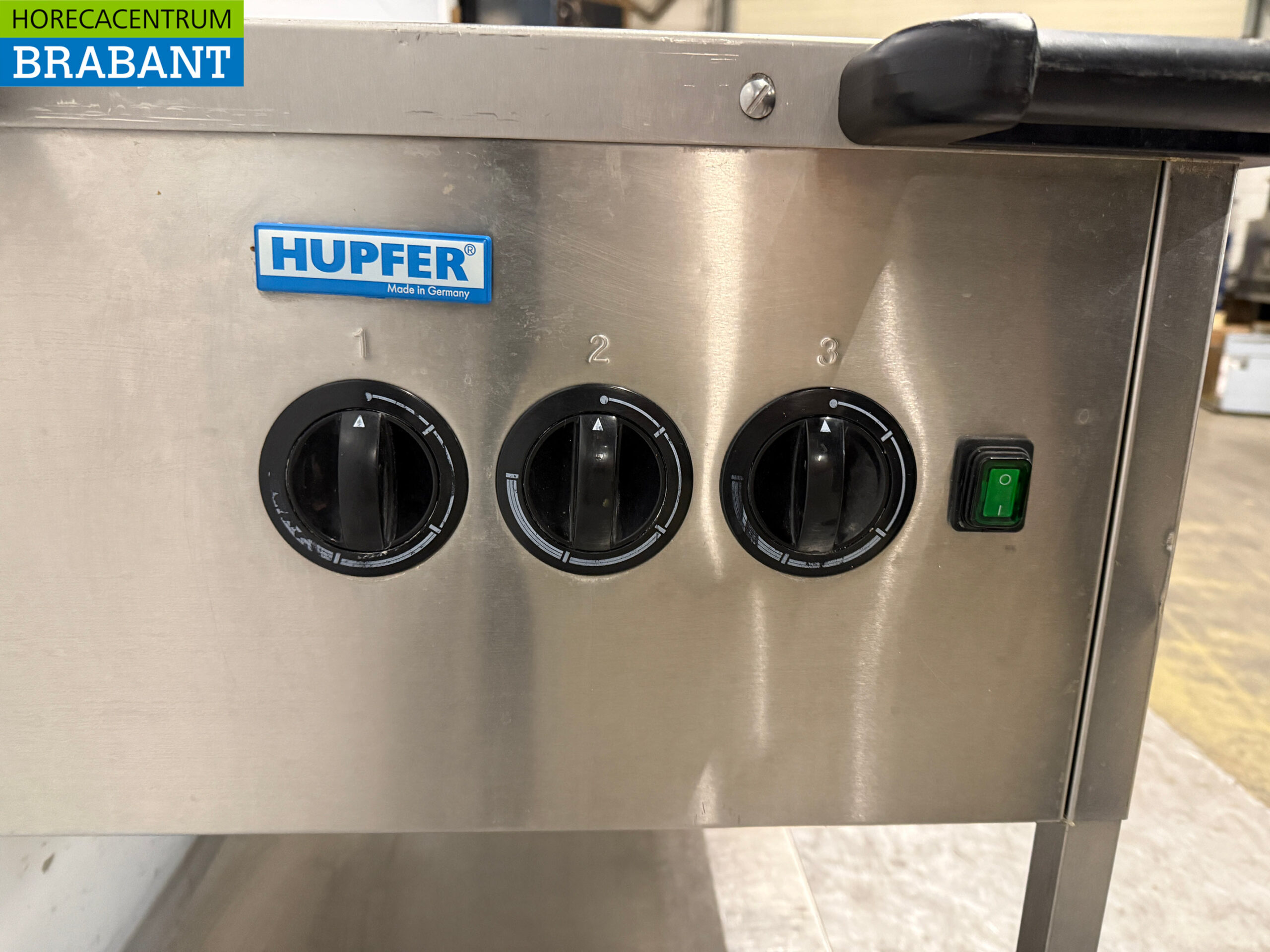 RVS Hupfer Bain Marie Wagen 3 x 1/1 GN 230V Horeca - Afbeelding 5