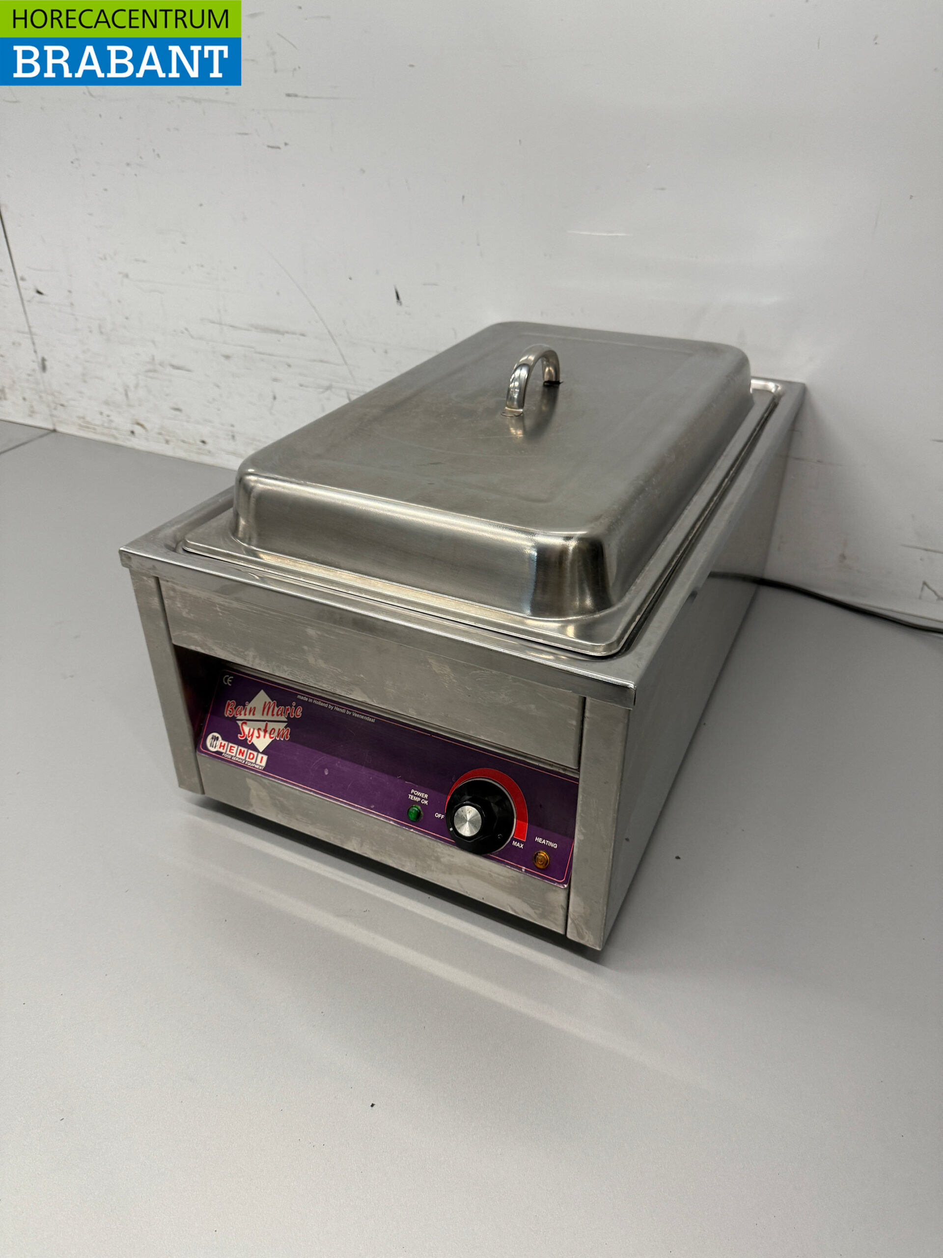 RVS Hendi Bain Marie 1/1 GN 230V Horeca - Afbeelding 2