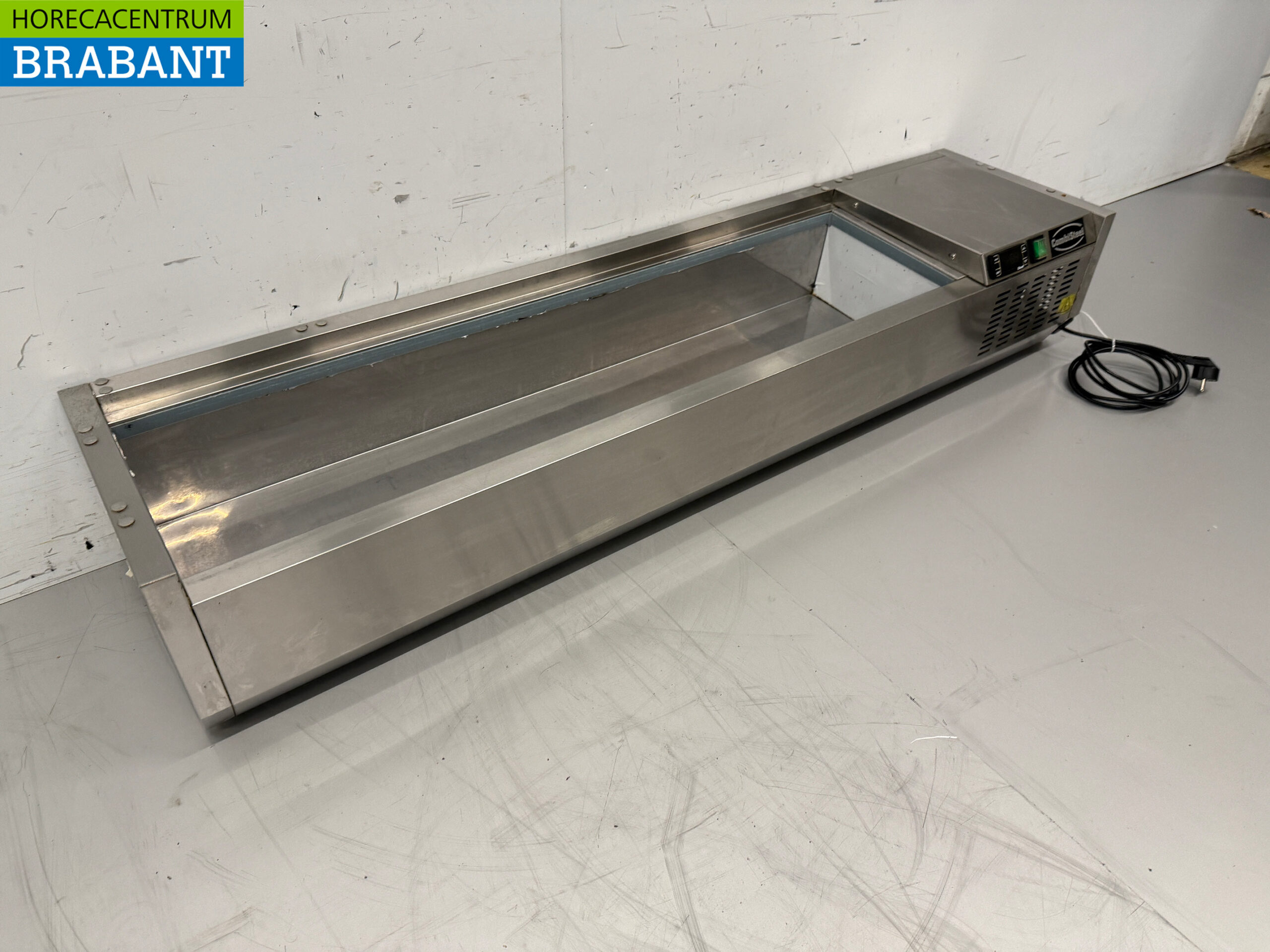 RVS Combisteel Saladiere 6 x 1/4 GN 140 cm 230V Horeca - Afbeelding 3